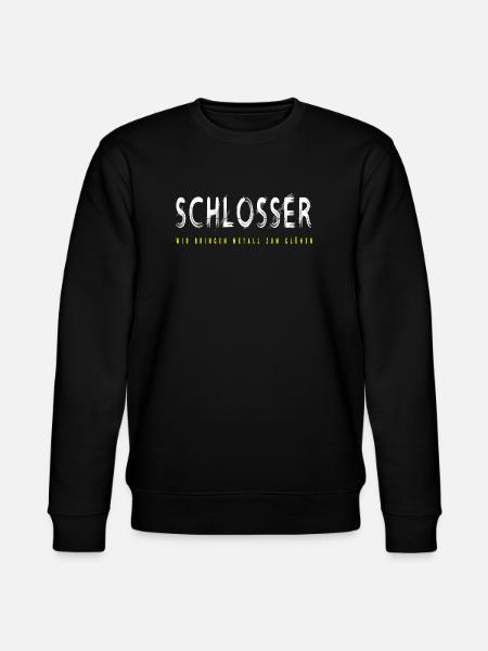 Schlosser Handwerker Design - Stanley/Stella Unisex Bio-Sweatshirt CHANGER  - Schwarz