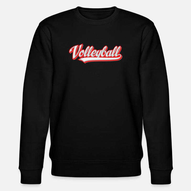 Volley-ball - Sweat bio CHANGER Stanley/Stella Unisexe - noir