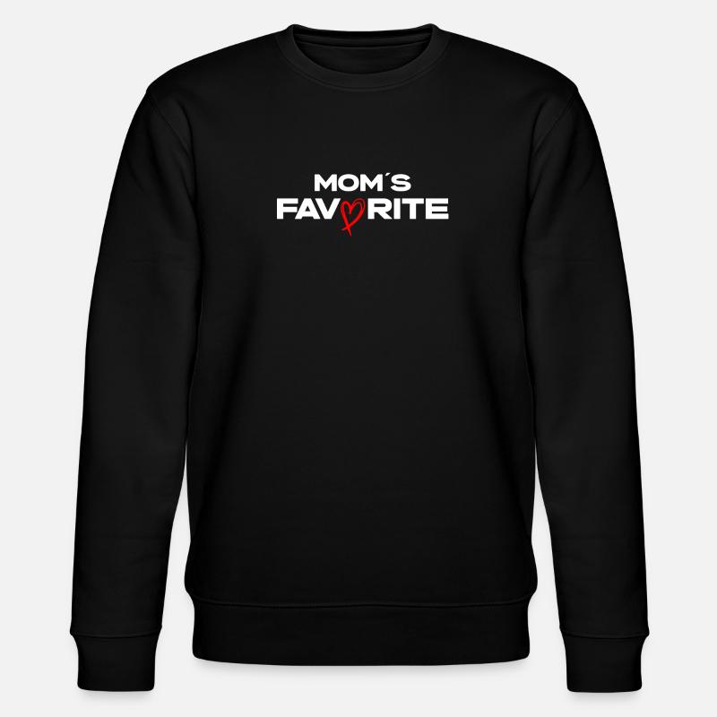 Favorite Moms - Stanley/Stella Unisex Bio-Sweatshirt CHANGER  - Schwarz