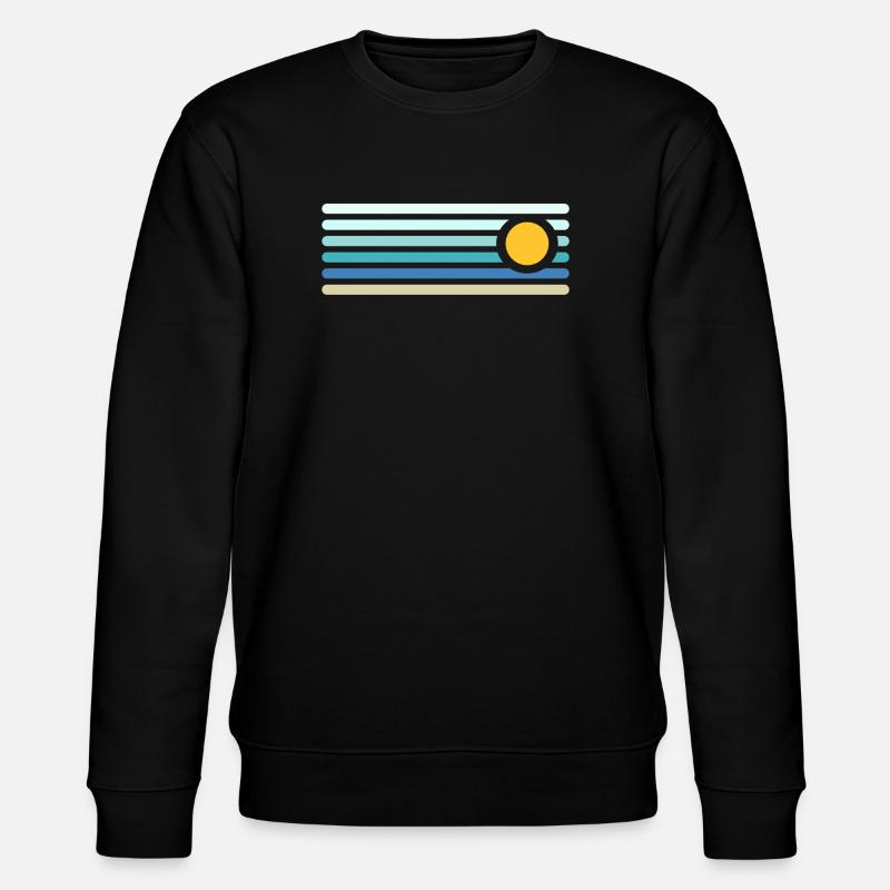 Plage - Sweat bio CHANGER Stanley/Stella Unisexe - noir
