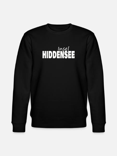 Insel HIDDENSEE - Stanley/Stella Unisex Bio-Sweatshirt CHANGER - Schwarz