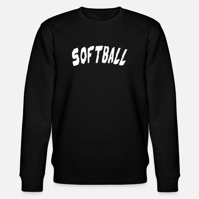 Softball - Sweat bio CHANGER Stanley/Stella Unisexe - noir