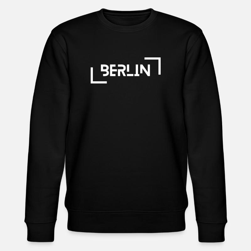 Berlin - Stanley/Stella CHANGER Unisex Organic Sweatshirt - black
