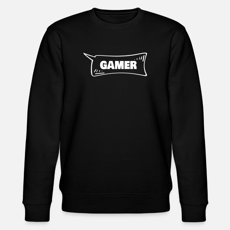 Gift for gamers - Stanley/Stella CHANGER Unisex Organic Sweatshirt - black