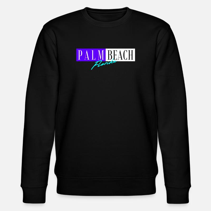 Palm Beach Florida - Stanley/Stella Unisex Bio-Sweatshirt CHANGER  - Schwarz