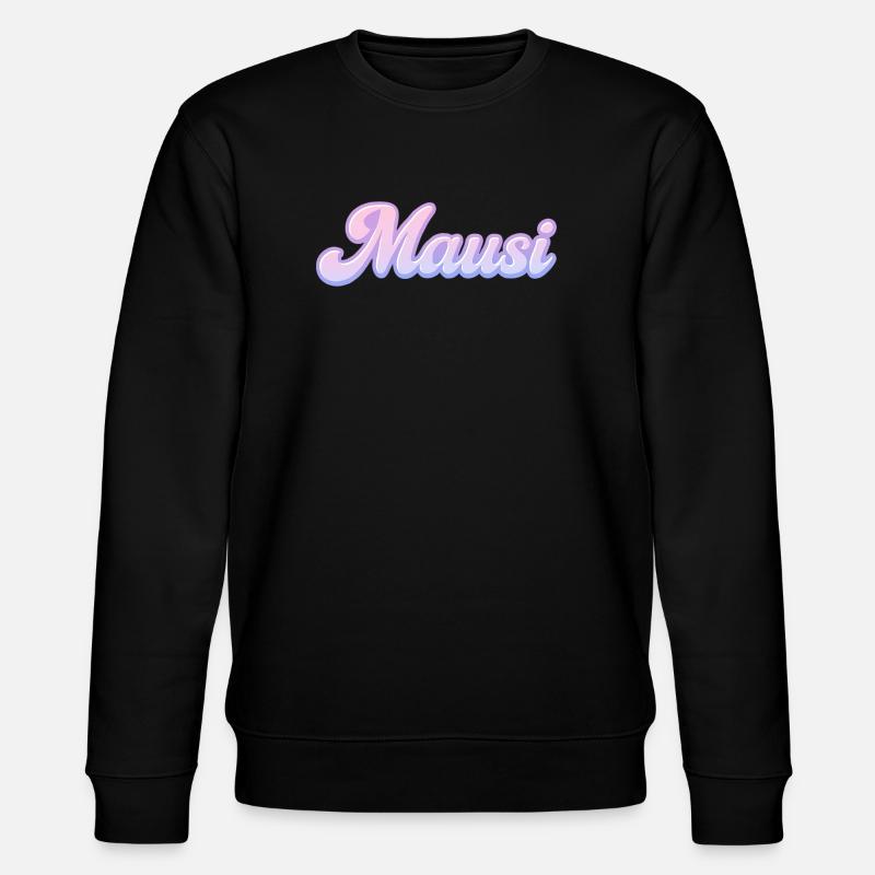 Mausi / y2k Design - Stanley/Stella Unisex Bio-Sweatshirt CHANGER  - Schwarz