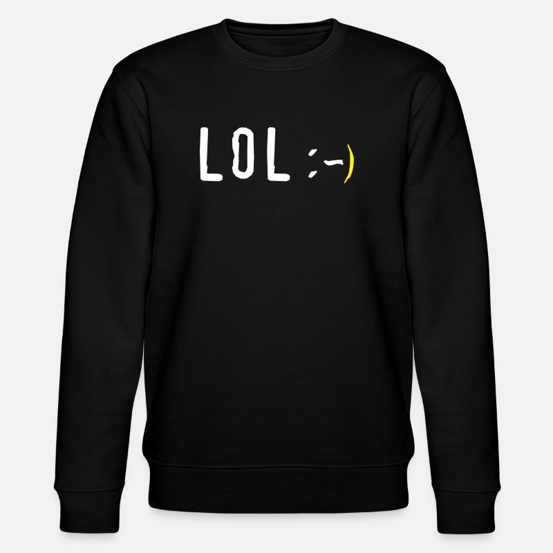 LOL - Stanley/Stella Unisex Bio-Sweatshirt CHANGER  - Schwarz