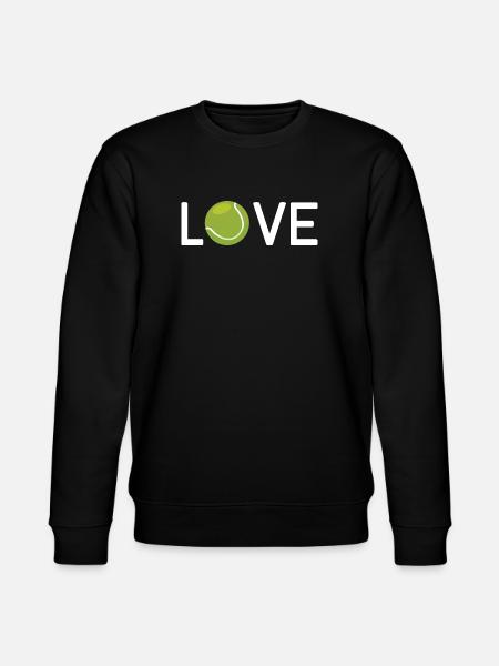 Tennisliebhaber - Stanley/Stella Unisex Bio-Sweatshirt CHANGER - Schwarz