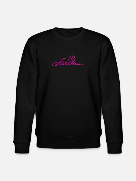 Magenta Graffiti Signature on Black - Stanley/Stella CHANGER Unisex Organic Sweatshirt - black