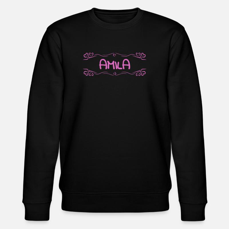 Amila - Stanley/Stella CHANGER Unisex Organic Sweatshirt - black