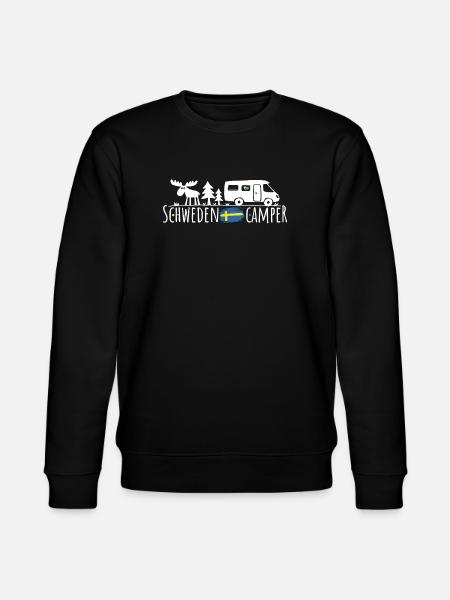 Schweden Camper Silhouette - Stanley/Stella Unisex Bio-Sweatshirt CHANGER  - Schwarz