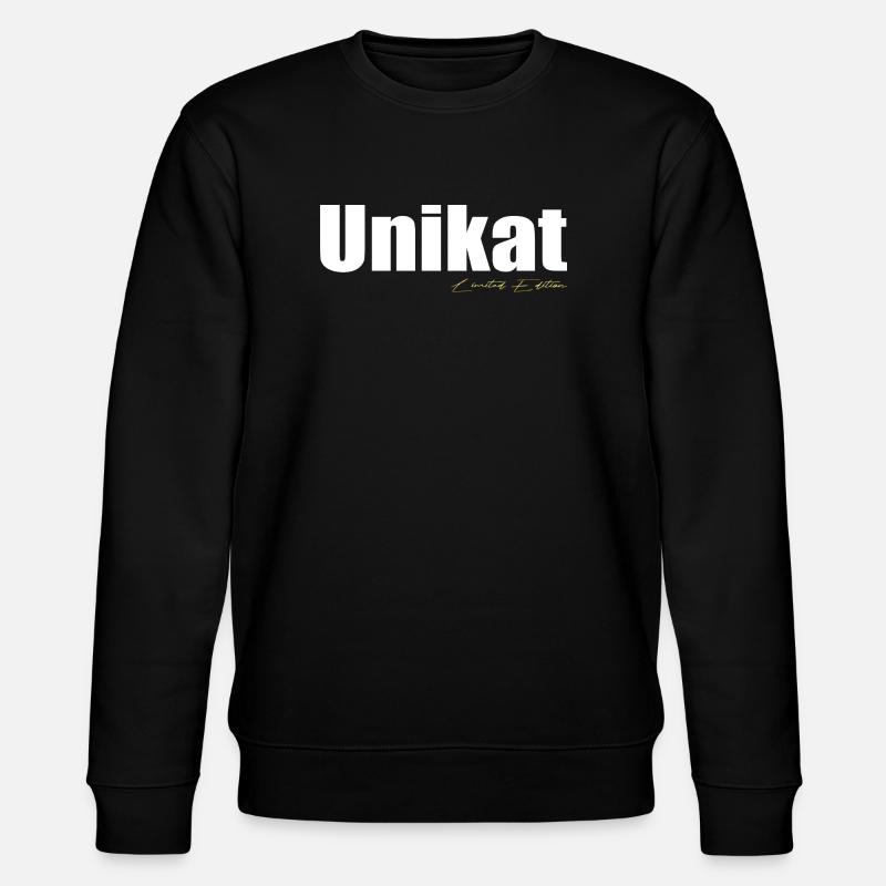 Unikat - Stanley/Stella Unisex Bio-Sweatshirt CHANGER  - Schwarz