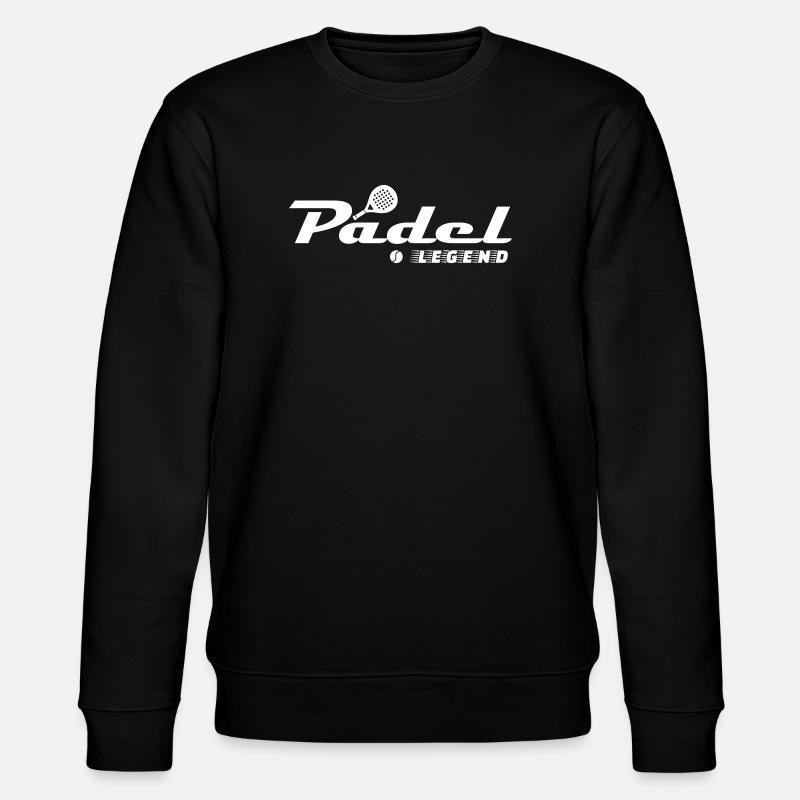 Légende du padel - Sweat bio CHANGER Stanley/Stella Unisexe - noir