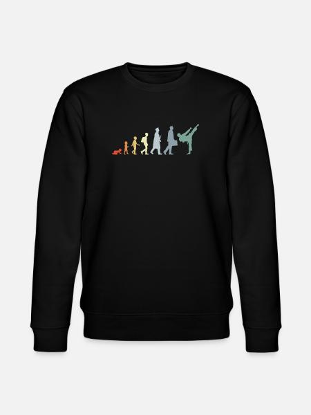 Rétro Karateka Evolution - Sweat bio CHANGER Stanley/Stella Unisexe - noir
