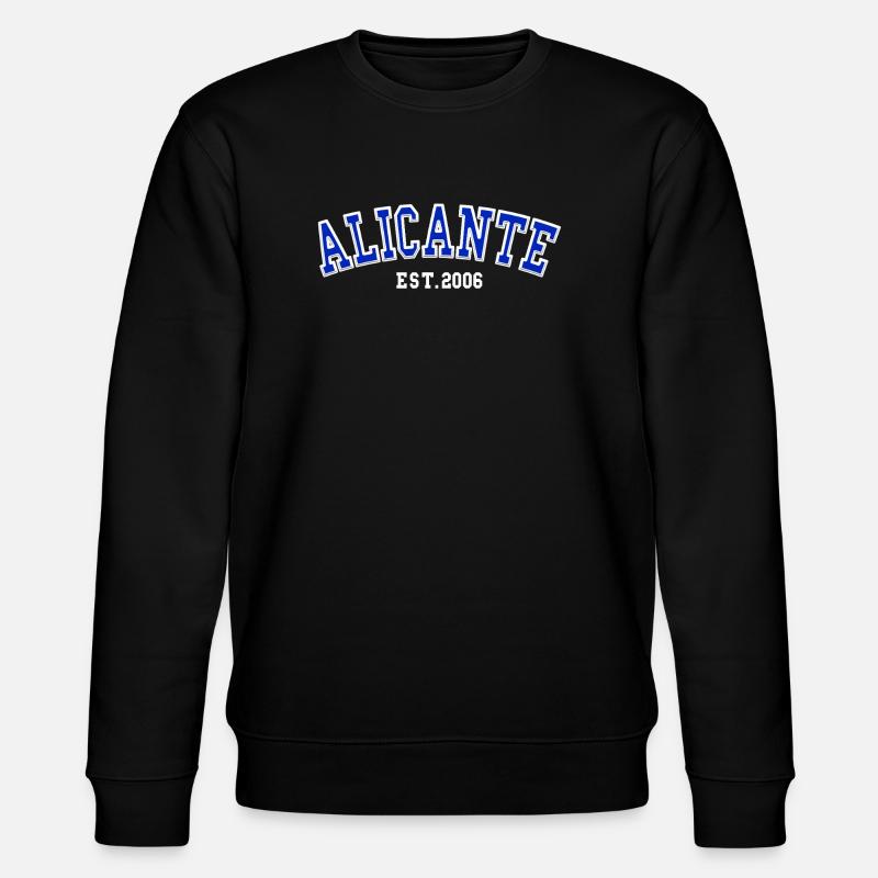 Alicante Est. 2006 - Stanley/Stella CHANGER Unisex Organic Sweatshirt - black