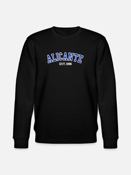 Alicante Est. 1996 - Stanley/Stella CHANGER Unisex Organic Sweatshirt - black