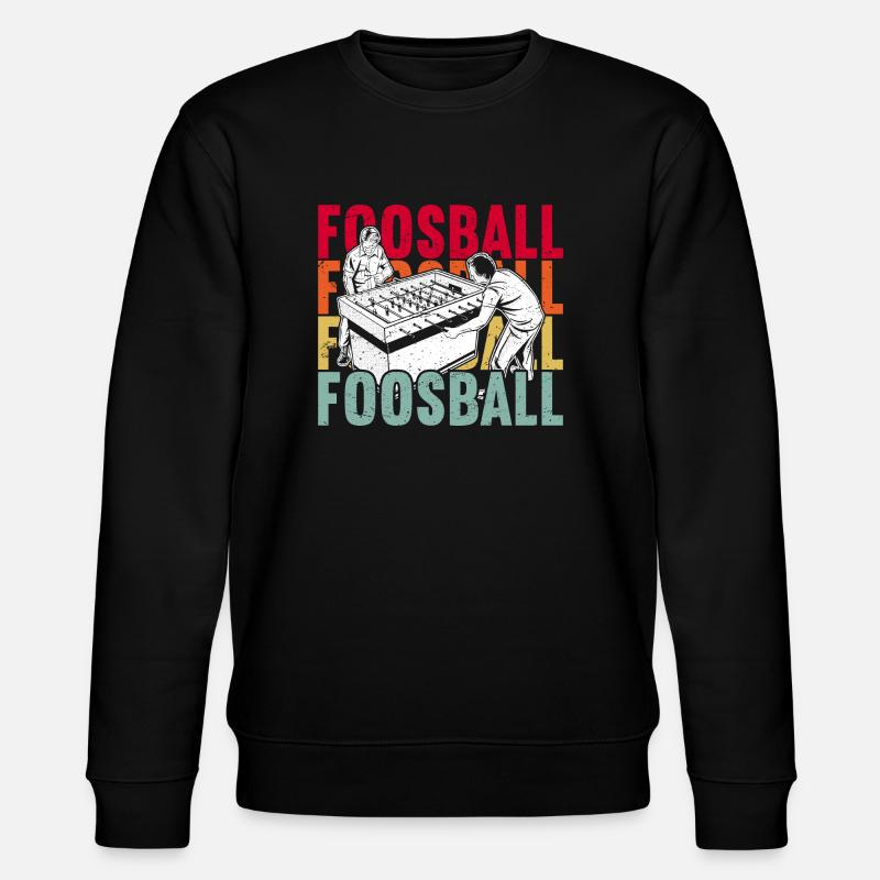 Tischfußball - Stanley/Stella Unisex Bio-Sweatshirt CHANGER - Schwarz