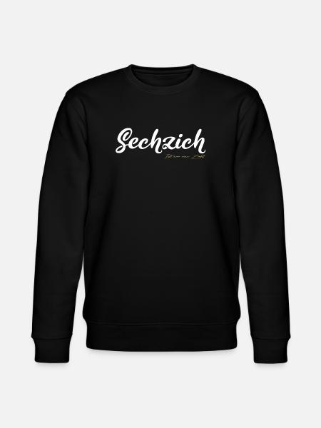 Sechzich is just a number - Stanley/Stella CHANGER Unisex Organic Sweatshirt - black