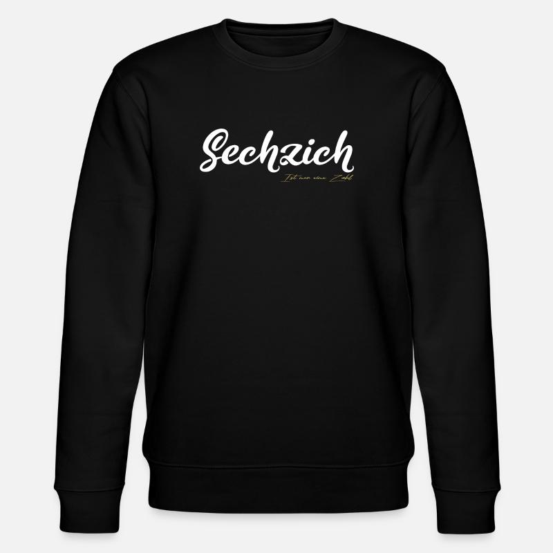 Sechzich n’est qu’un chiffre - Sweat bio CHANGER Stanley/Stella Unisexe - noir