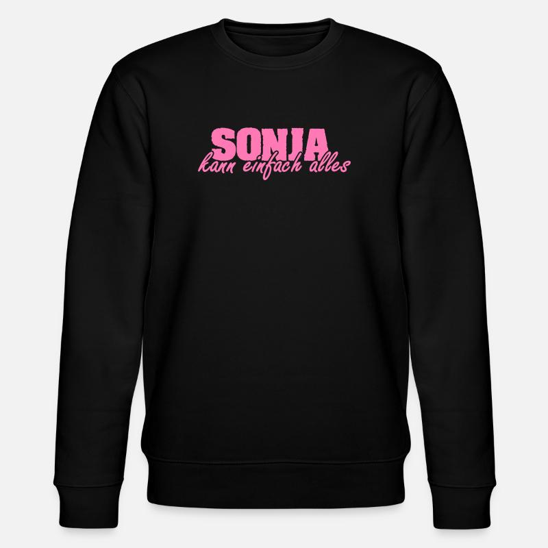 Ms. Sonja - Stanley/Stella CHANGER Unisex Organic Sweatshirt - black