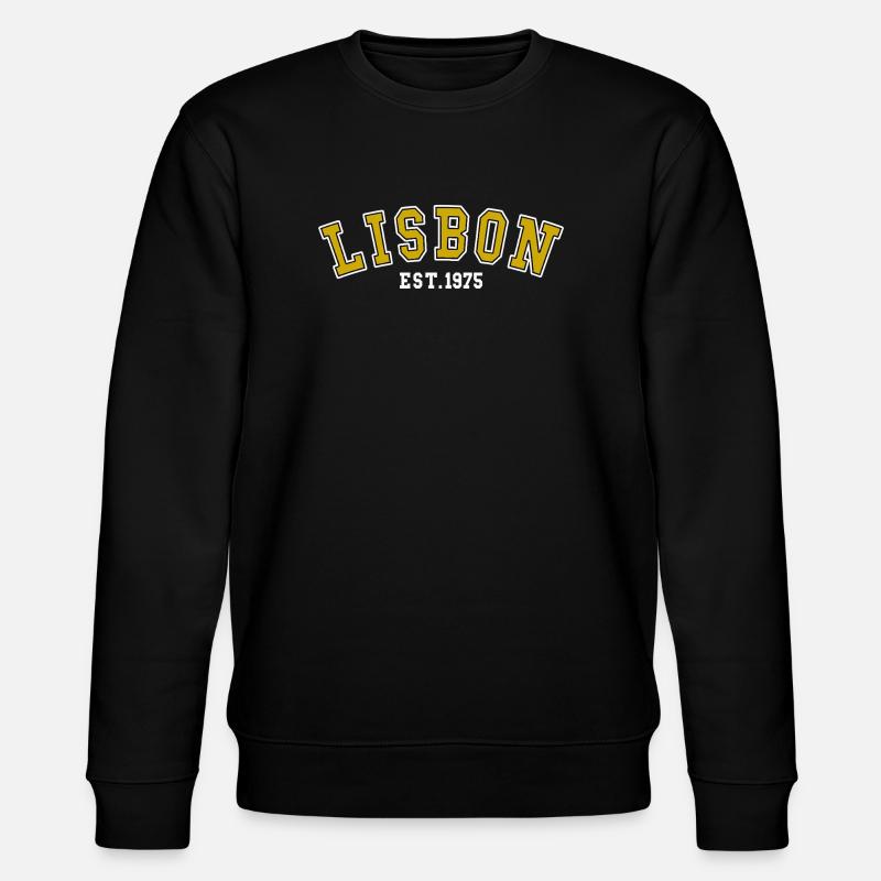Établissement de Lisbonne 1975 - Sweat bio CHANGER Stanley/Stella Unisexe - noir