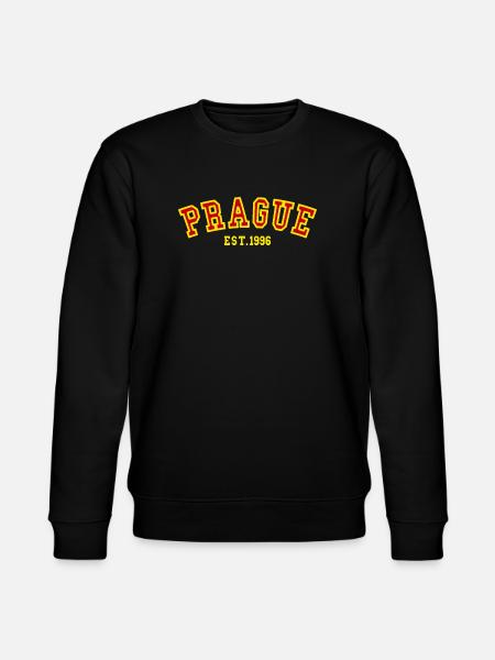 Prague Est. 1996 - Stanley/Stella CHANGER Unisex Organic Sweatshirt - black