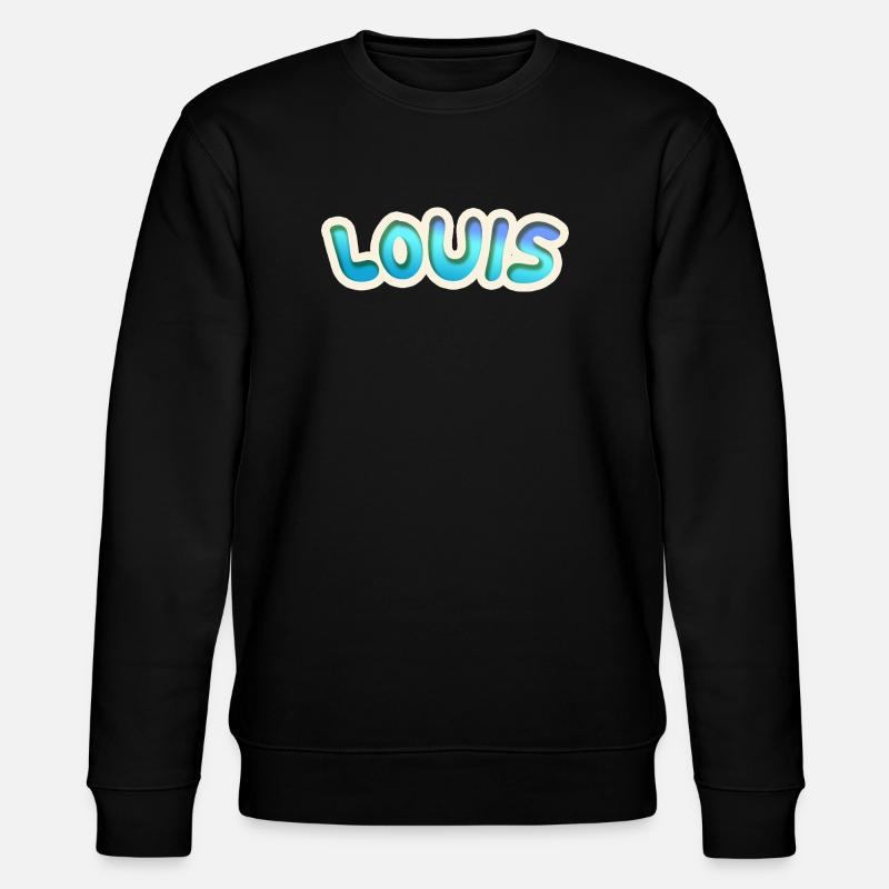 Job Louis - Stanley/Stella Unisex Bio-Sweatshirt CHANGER  - Schwarz