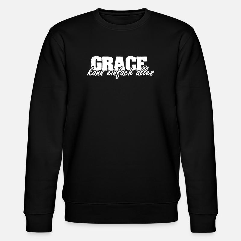 Dire la grâce - Sweat bio CHANGER Stanley/Stella Unisexe - noir