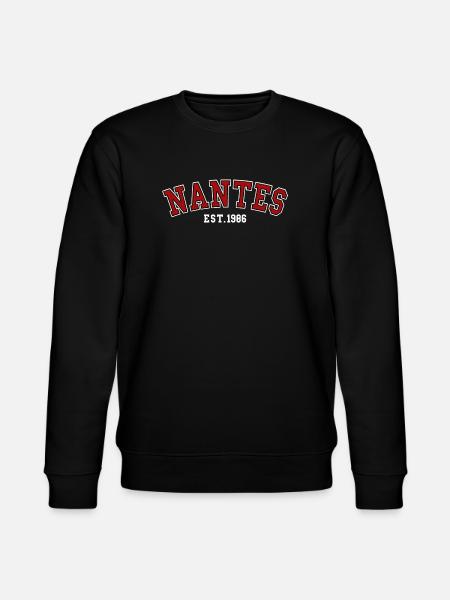 Nantes Est. 1986 - Stanley/Stella CHANGER Unisex Organic Sweatshirt - black