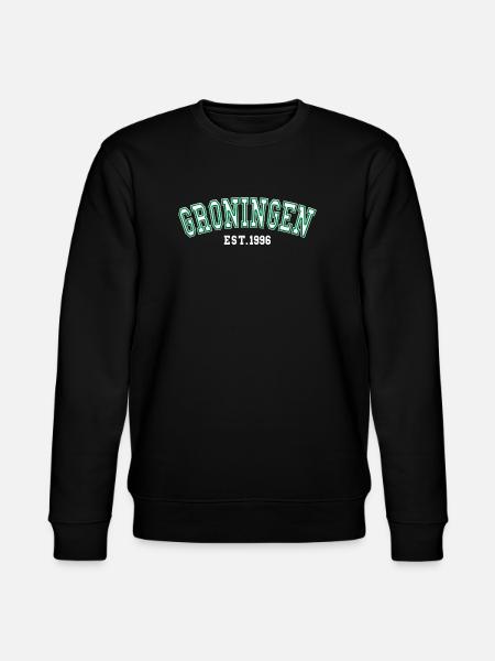 Groningen Est. 1996 - Stanley/Stella CHANGER Unisex Organic Sweatshirt - black