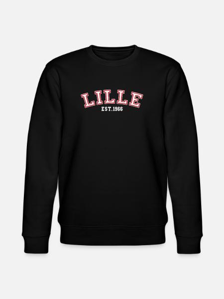 Lille Est. 1966 - Stanley/Stella CHANGER Unisex Organic Sweatshirt - black