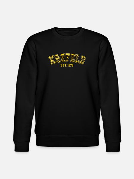 Krefeld Est. 1976 - Stanley/Stella CHANGER Unisex Organic Sweatshirt - black