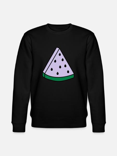 watermelon - Stanley/Stella CHANGER Unisex Organic Sweatshirt - black