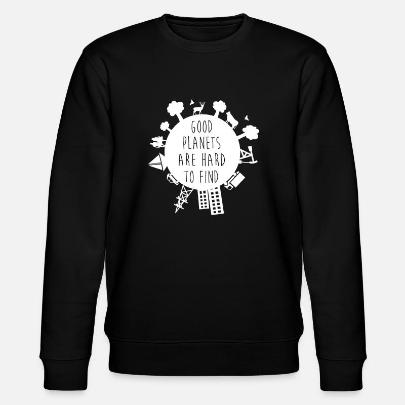 Planet B? - Stanley/Stella Unisex Bio-Sweatshirt CHANGER - Schwarz