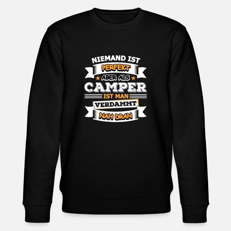 Camper - Stanley/Stella Unisex Bio-Sweatshirt CHANGER  - Schwarz