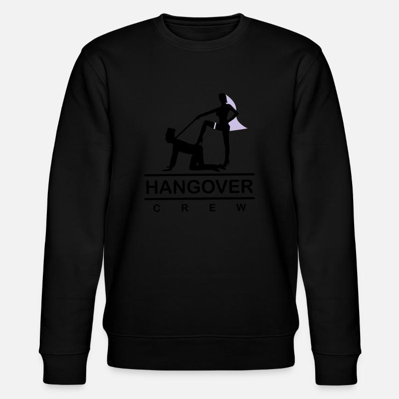 hangover 103 2c - Stanley/Stella Unisex Bio-Sweatshirt CHANGER  - Schwarz