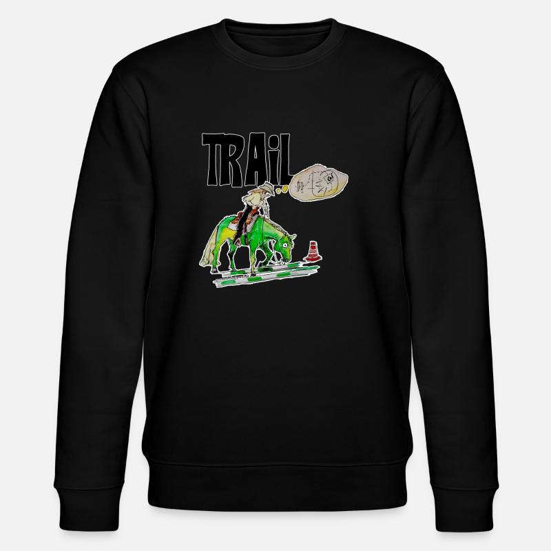 Trail - Stanley/Stella Unisex Bio-Sweatshirt CHANGER  - Schwarz