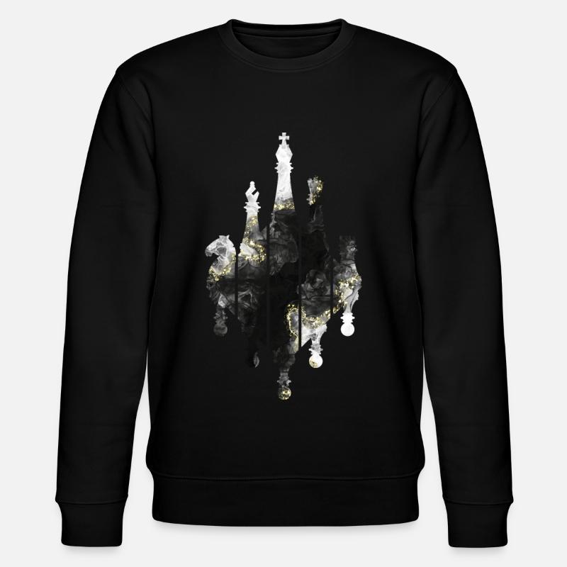 JEU D’ÉCHECS ÉCHIQUIER ÉCHECS - Sweat bio CHANGER Stanley/Stella Unisexe - noir