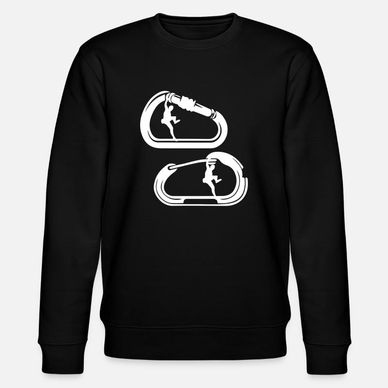 Bouldering Climbing Climbing - Stanley/Stella CHANGER Unisex Organic Sweatshirt - black