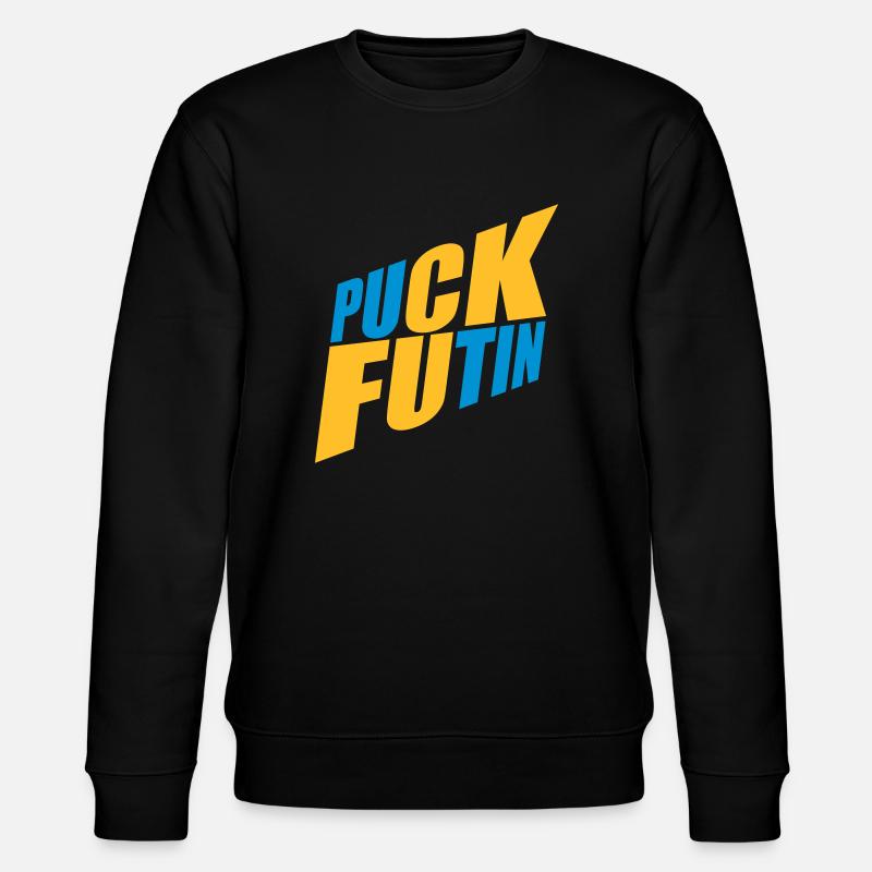 Conception du logo Puck Futin - Sweat bio CHANGER Stanley/Stella Unisexe - noir
