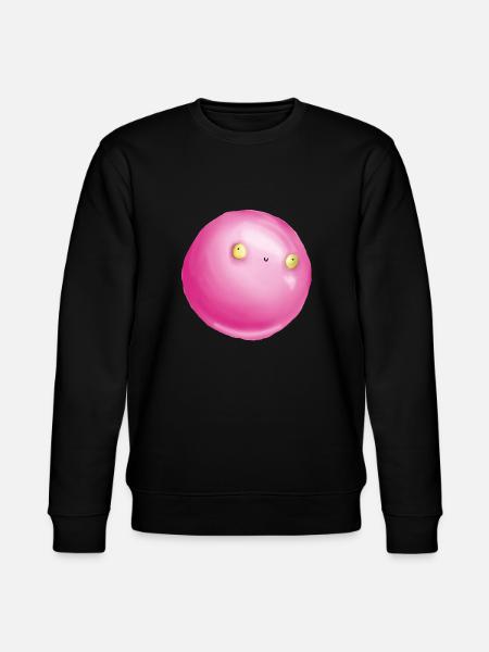 pink alien - Stanley/Stella CHANGER Unisex Organic Sweatshirt - black