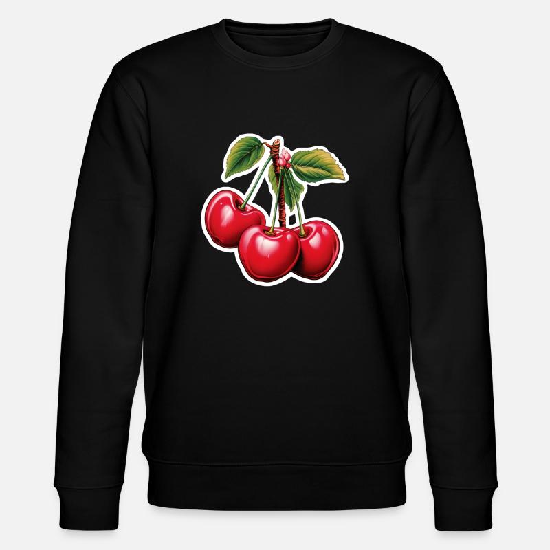 Cherry Triplets - Sweat bio CHANGER Stanley/Stella Unisexe - noir