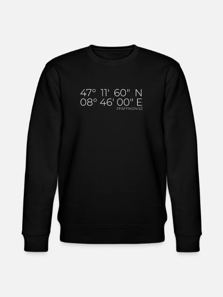 Coordonnées Pfäffikon SZ Zurich - Sweat bio CHANGER Stanley/Stella Unisexe - noir