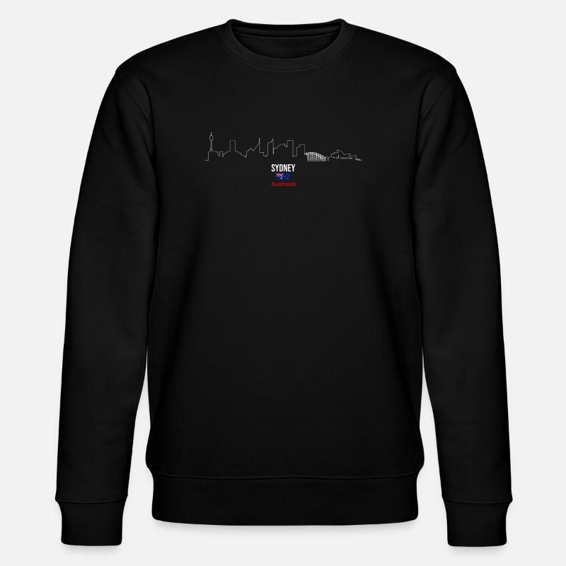 Sydney Skyline Line Art Australie - Sweat bio CHANGER Stanley/Stella Unisexe - noir