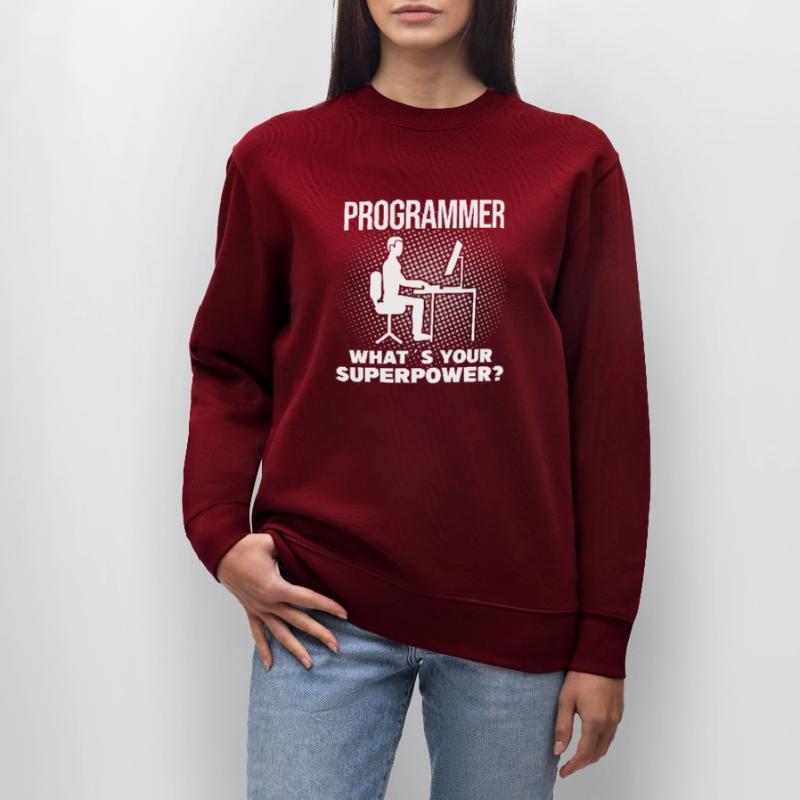 Programmierer Entwickler Programmierer Programmieren IT Computer Stanley/Stella Unisex Bio-Sweatshirt CHANGER 