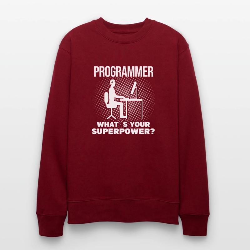 Programmierer Entwickler Programmierer Programmieren IT Computer Stanley/Stella Unisex Bio-Sweatshirt CHANGER 
