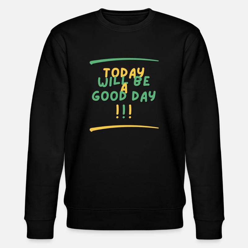 Today - Stanley/Stella Unisex Bio-Sweatshirt CHANGER  - Schwarz