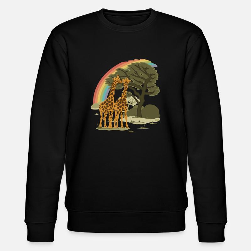 Girafes de la fierté - Sweat bio CHANGER Stanley/Stella Unisexe - noir