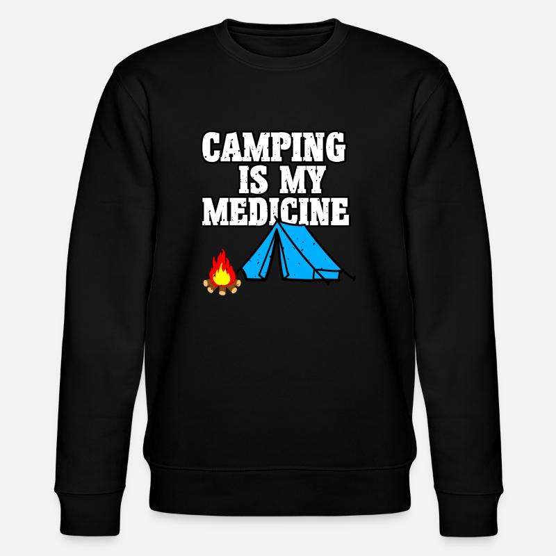 Médecine de camping - Sweat bio CHANGER Stanley/Stella Unisexe - noir