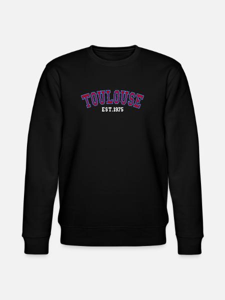 Toulouse Est. 1975 - Stanley/Stella CHANGER Unisex Organic Sweatshirt - black